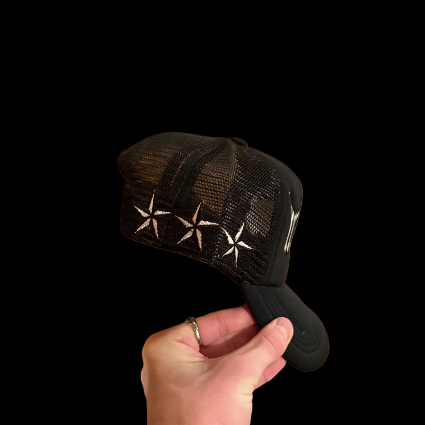 3 Star Trucker Hat