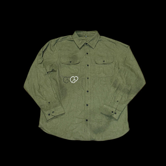 Smoke Skull Flannel