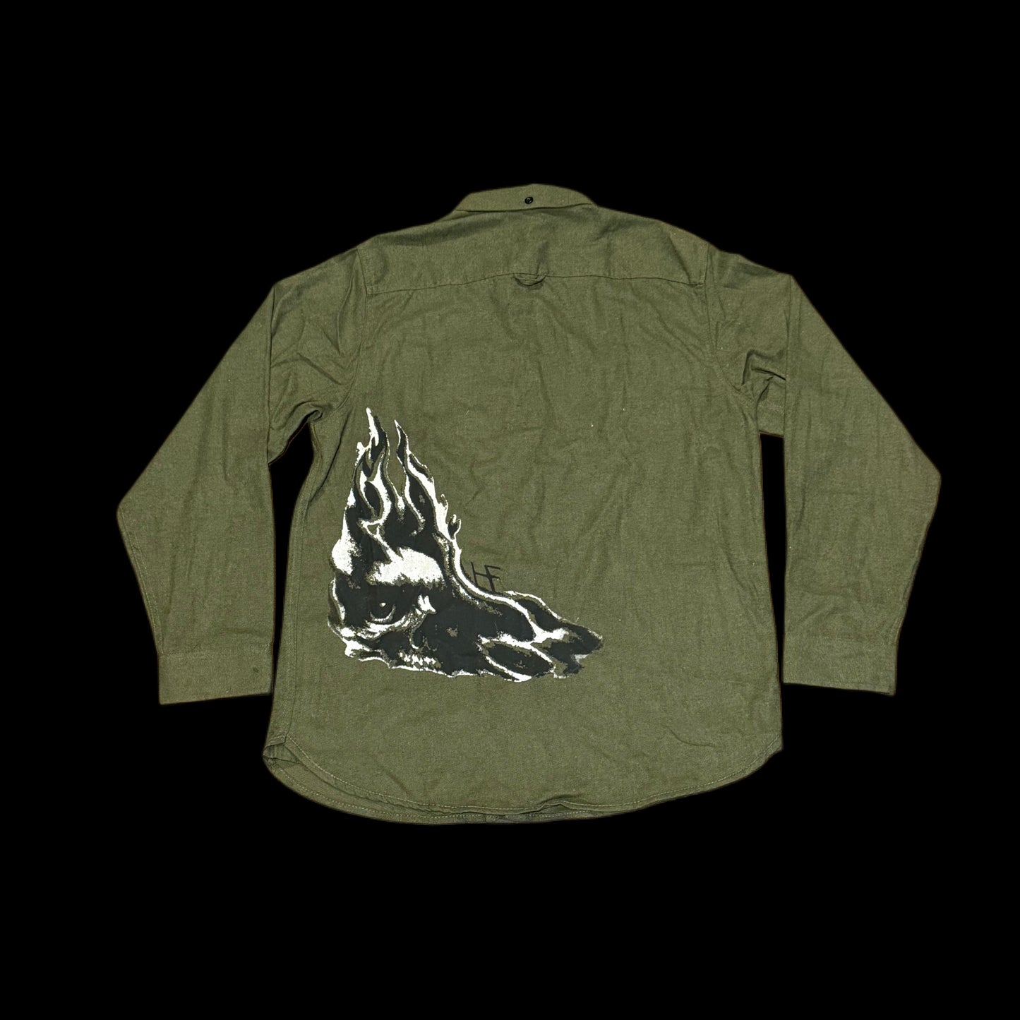 Smoke Skull Flannel