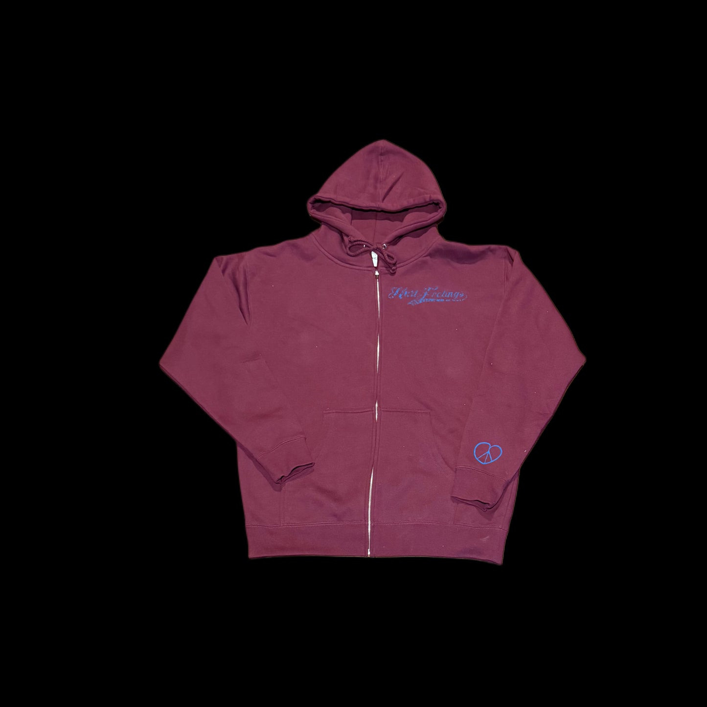 Maroon Recycle Hoodie