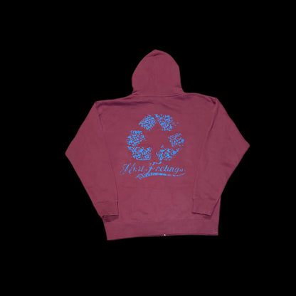 Maroon Recycle Hoodie