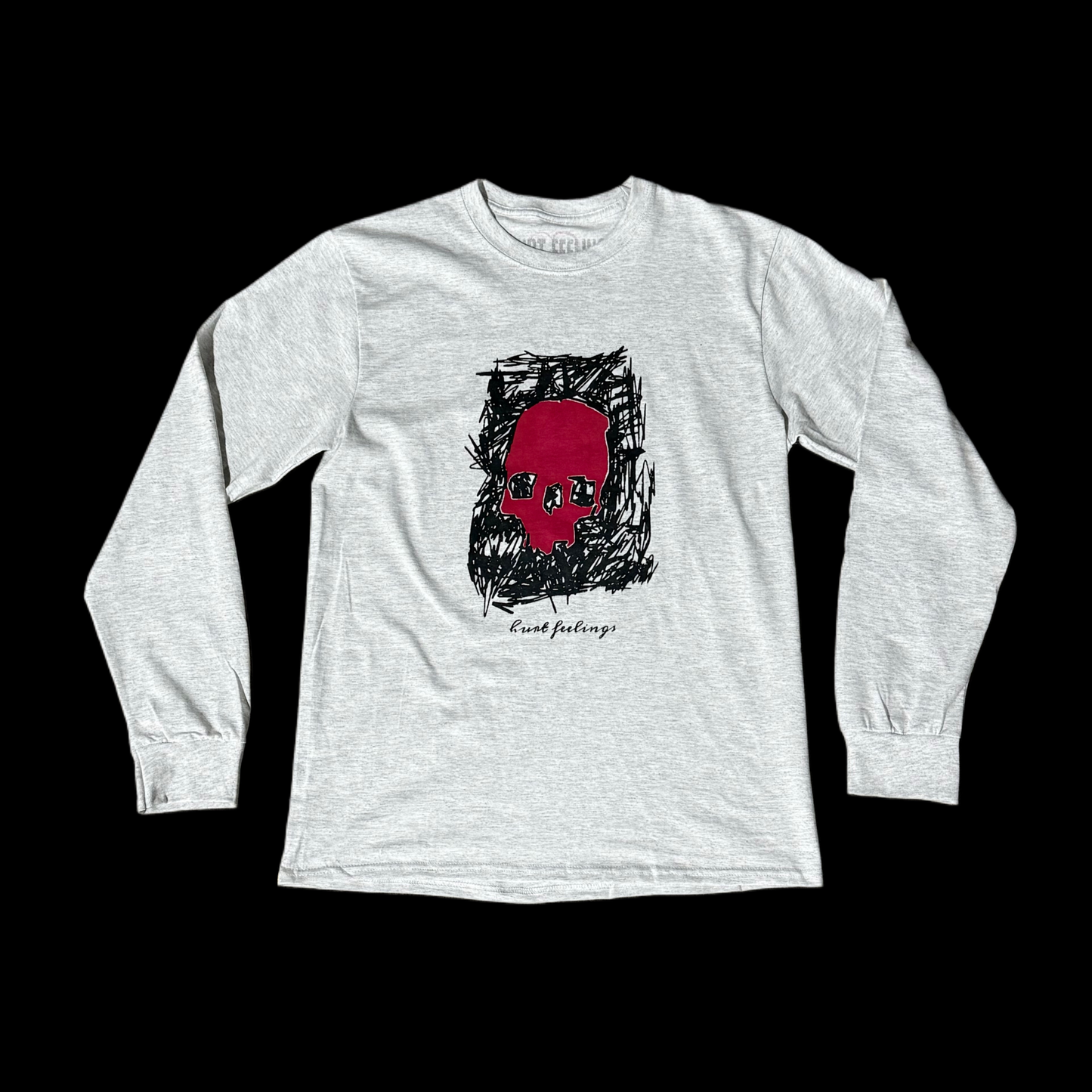 Grey Skull Long Sleeve