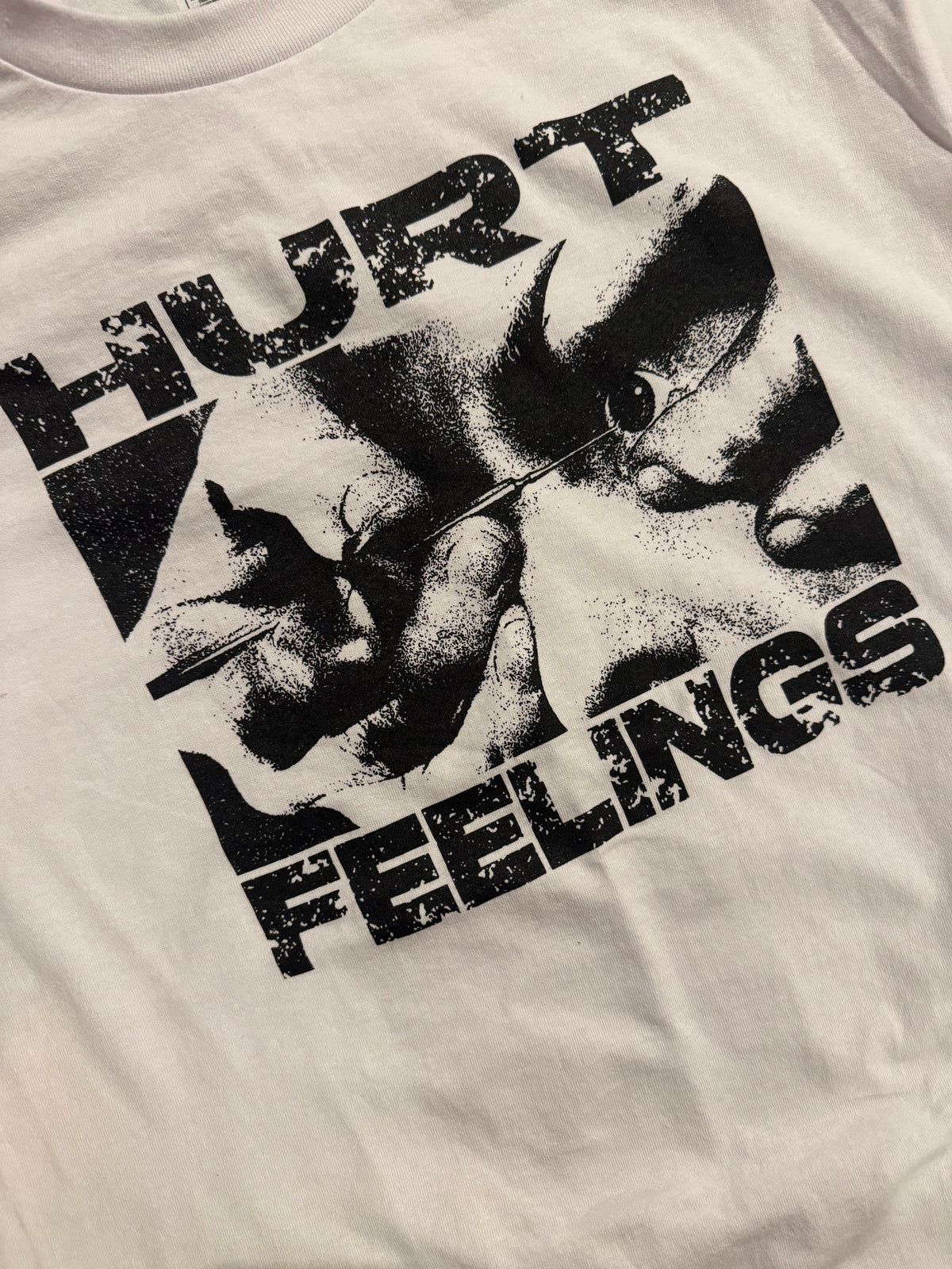White Poke Tee